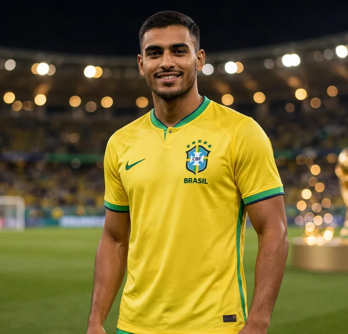 BRAZIL PLAYER EDITION HOME JERSEY 26